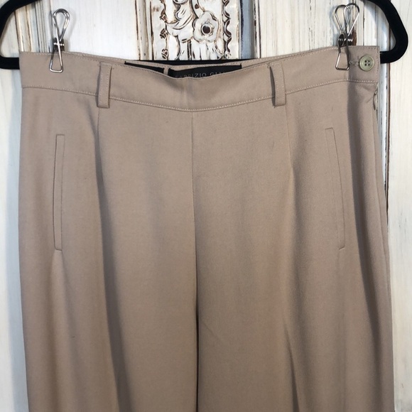 Fabrizio Gianni Stretch for High Comfort Neutral Trousers Size 8 - Picture 4 of 10